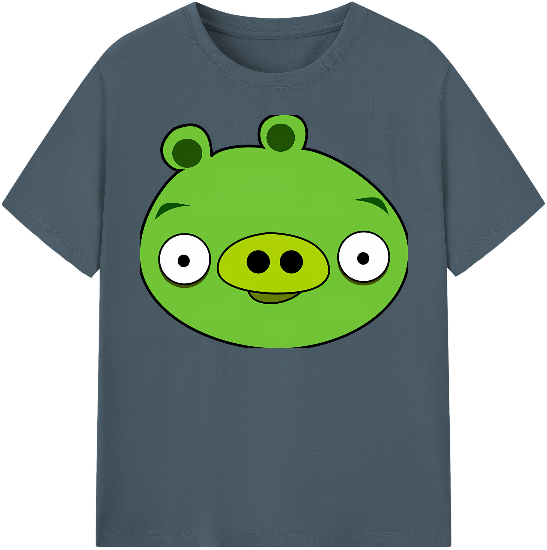 （画像用） Angry Birds アングリーバード 綿100％半袖Tシャツ（フロントプリント）